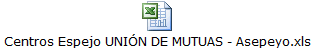 Centros Espejo UNIÓN DE MUTUAS - Asepeyo.xls