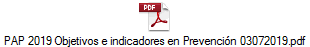 PAP 2019 Objetivos e indicadores en Prevención 03072019.pdf
