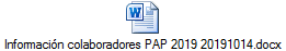 Información colaboradores PAP 2019 20191014.docx