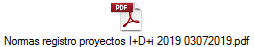 Normas registro proyectos I+D+i 2019 03072019.pdf